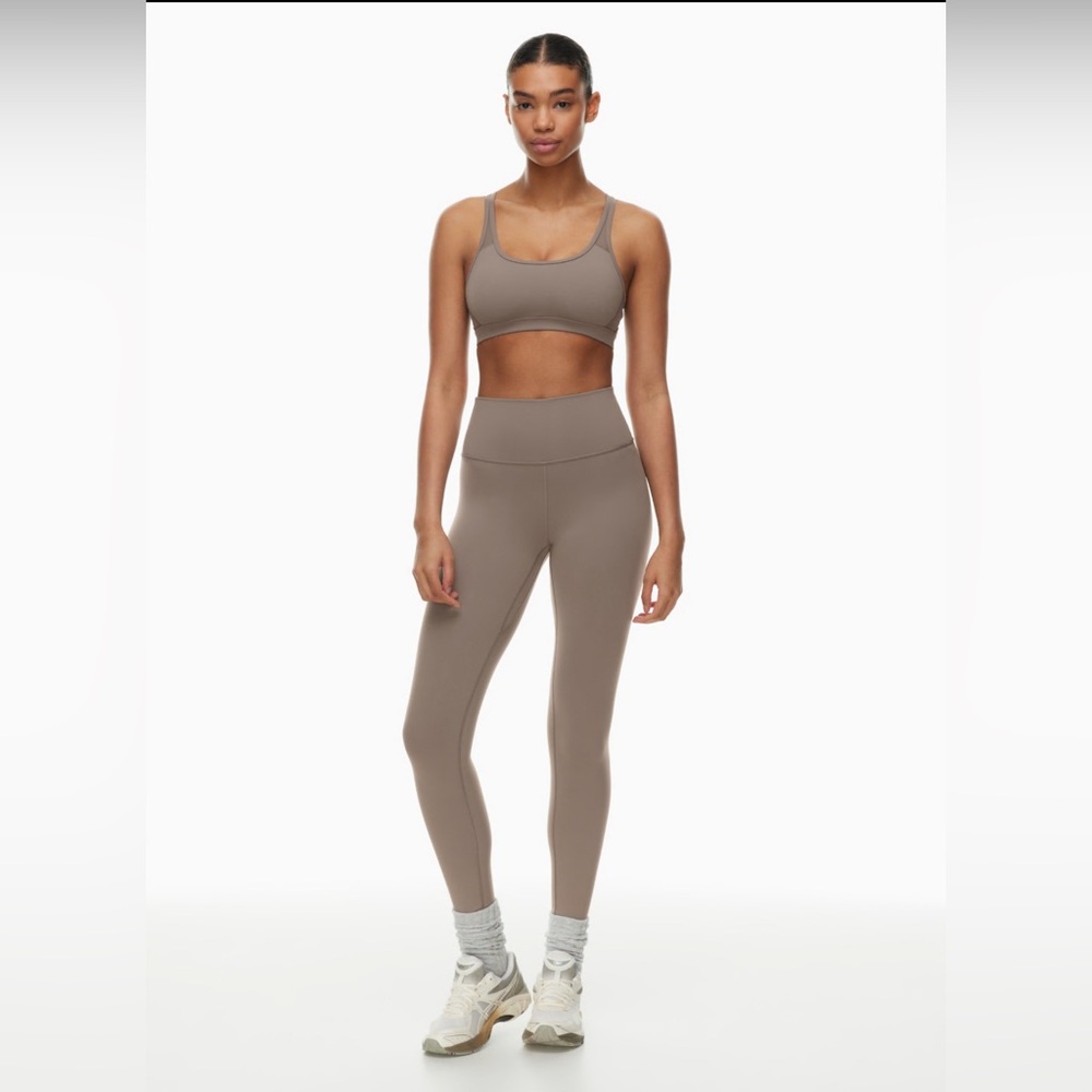 NWT Aritzia Golden LIFE Atmosphere Hi-Rise Leggings Turner Taupe Sz 2